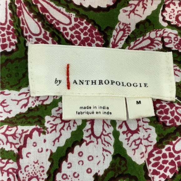 Anthropologie Multicolor Patchwork Boho Shirt, medium - Picture 4 of 5